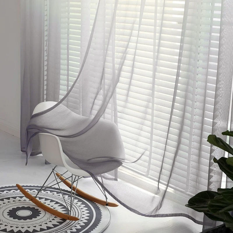 Outdoor-Gardine Dalina mit Farbverlauf