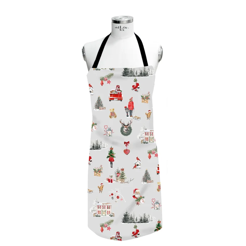 APELT 5821 Schürze Christmas-all-over