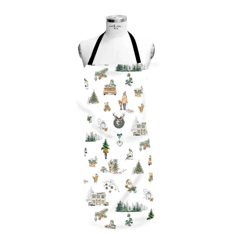 APELT 5821 Schürze Christmas-all-over