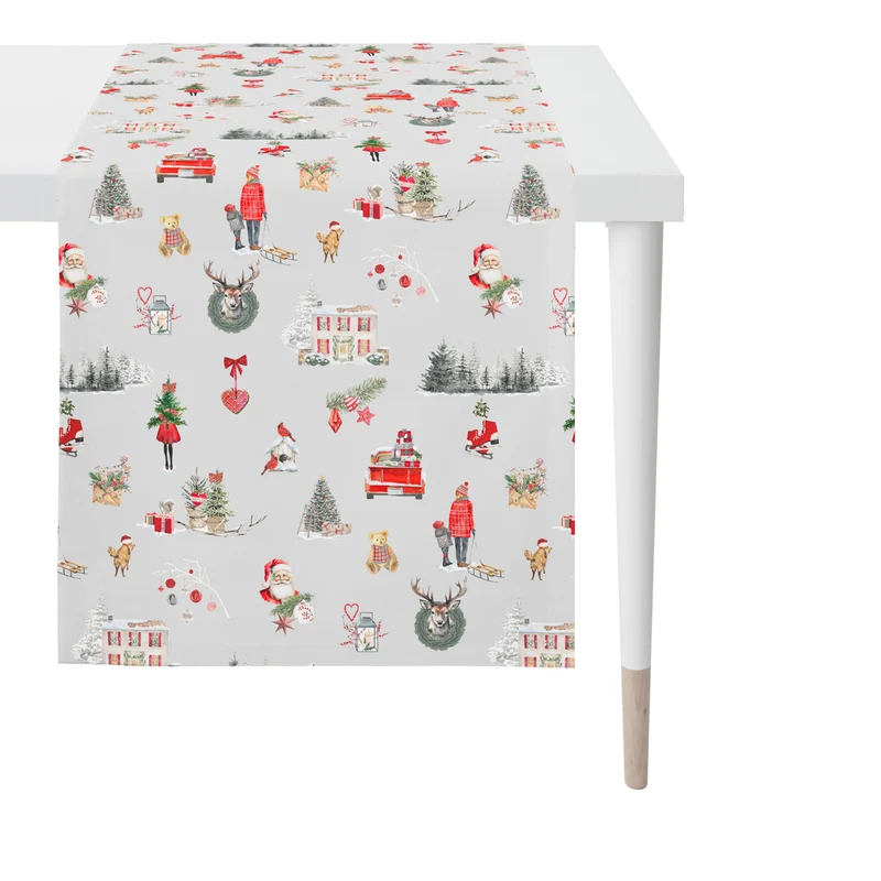 APELT 5821 Läufer Christmas-all-over