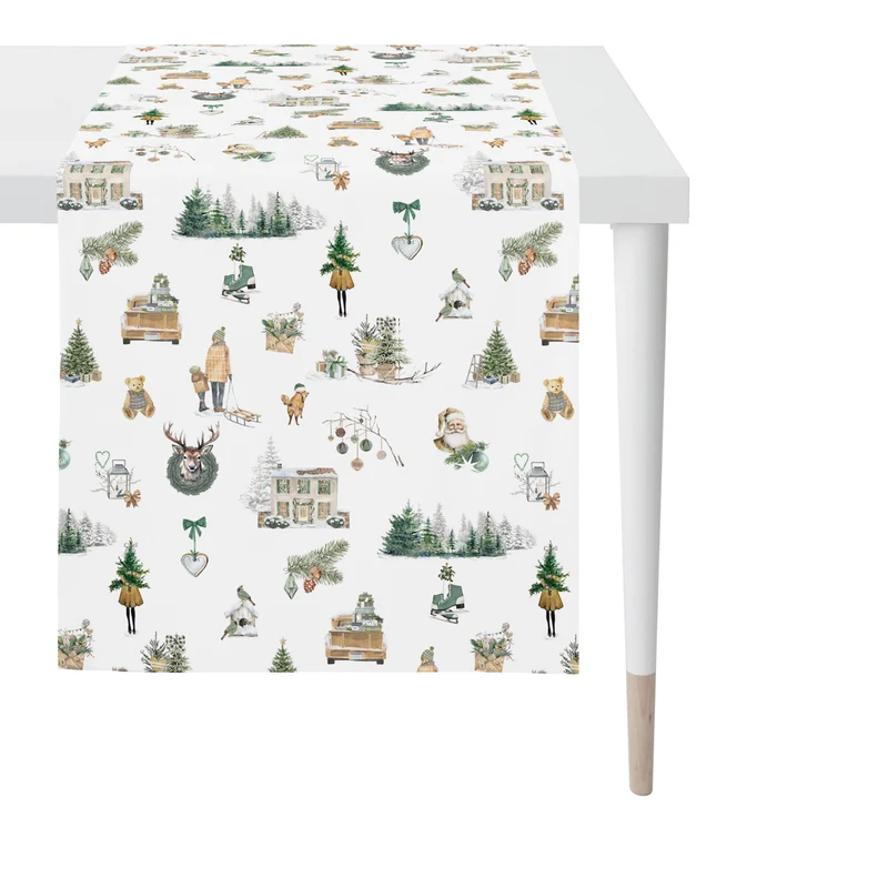 APELT 5821 Läufer Christmas-all-over