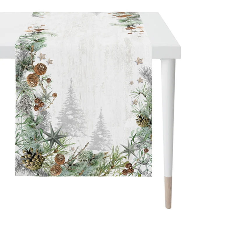 APELT 5823 Läufer Winterwaldmotiv