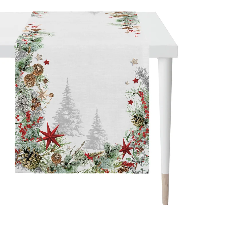 APELT 5823 Läufer Winterwaldmotiv