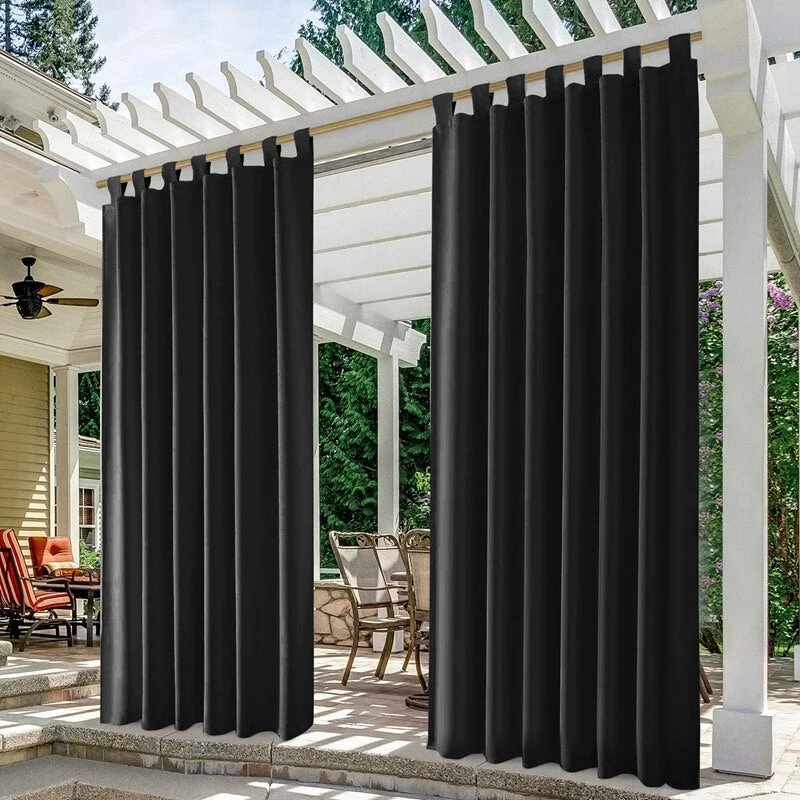 Pergola-Vorhang Osmophore wetterfest mit Schlaufen