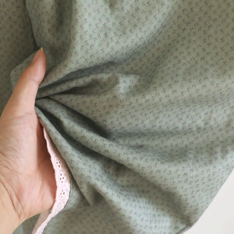 Loungewear-Set aus Baumwolle mit seitlichen Bindebändern