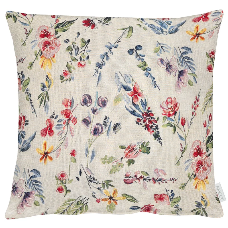 APELT 6729 Kissen all-over mit Streublumen
