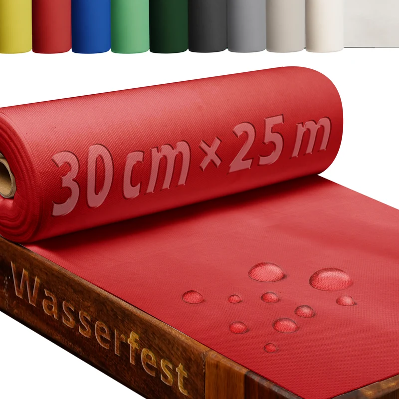 Tischdecke Rolle Vliesstoff Tischläufer Vlies wasserabweisend