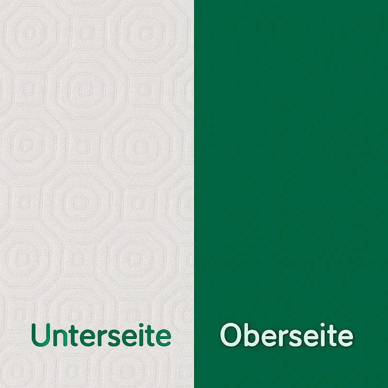 Tischpolster grün rund