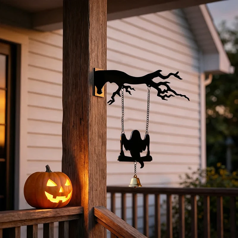 Gruseliger Halloween-Baumzweig-Hängeschmuck