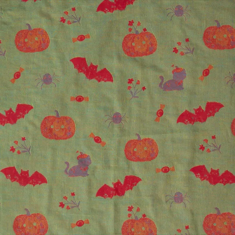 Halloween Kürbis Fledermaus Baumwollpyjama-Set