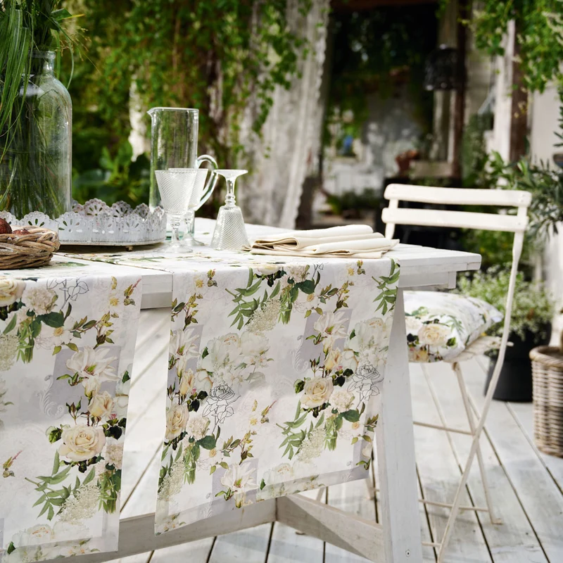 APELT 6721 Kissen Frühjahrsblüten Patch