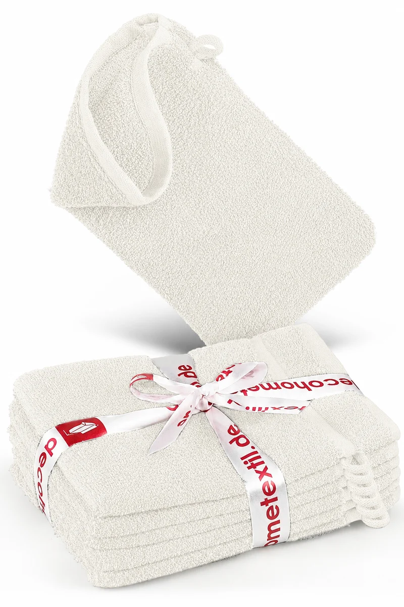 DecoHomeTextil Handtuch-Set aus 100% Baumwolle, kuschelweich