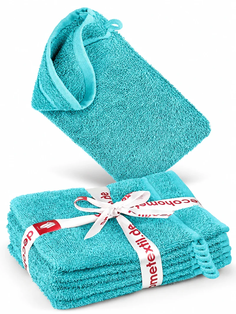 DecoHomeTextil Handtuch-Set aus 100% Baumwolle, kuschelweich