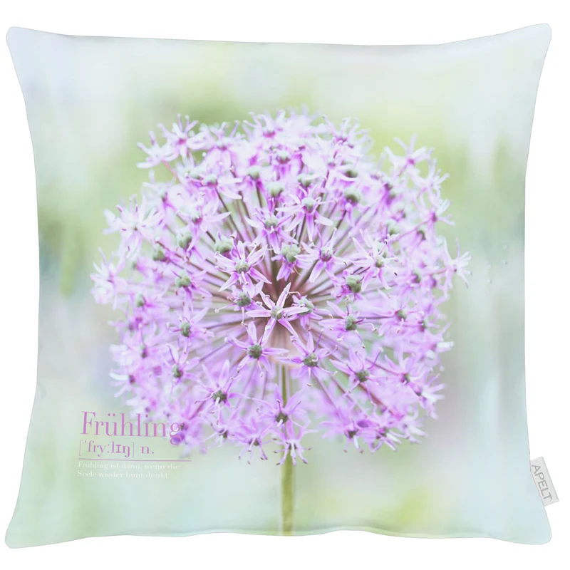 APELT 6723 Kissen Alliumblüte als Motiv