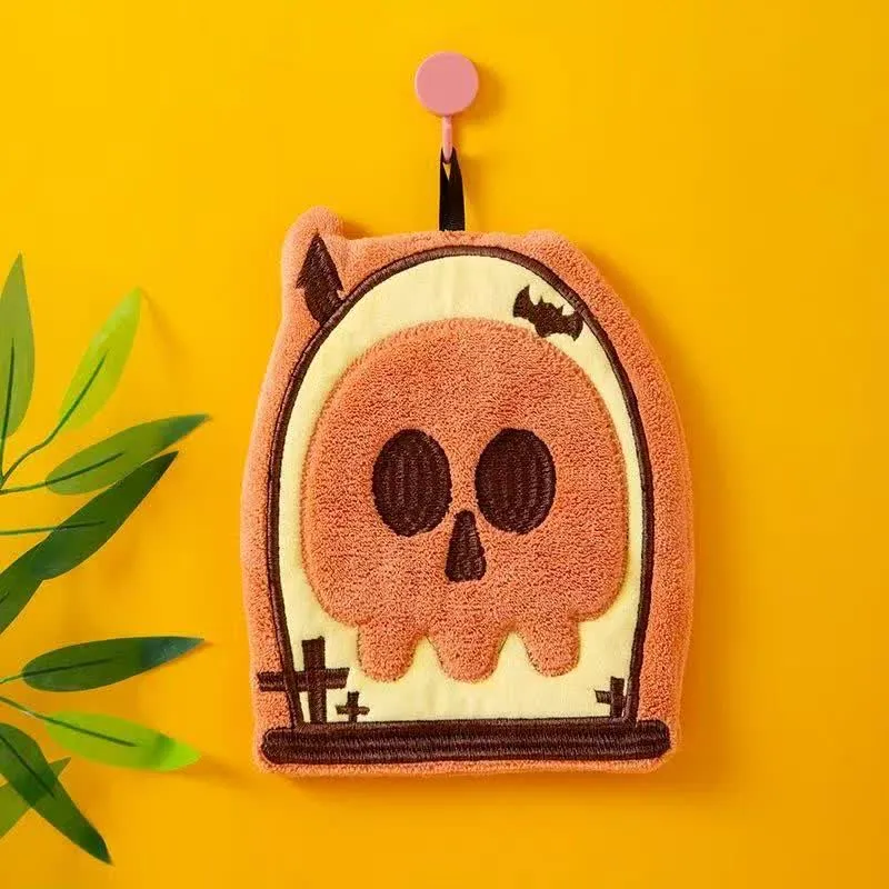 Halloween Element Fleece Hängendes Handtuch