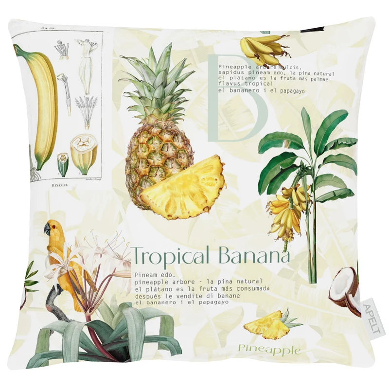 APELT 6521 Kissen Tropical Summer, tropische Früchte