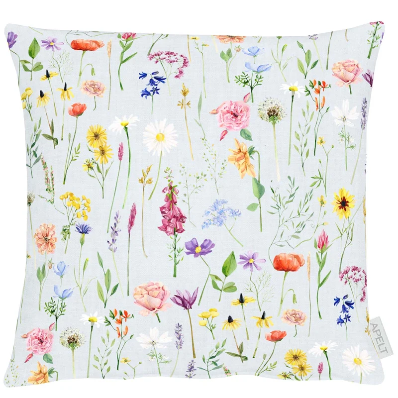 APELT 6815 Kissen Frühjahrsblüten Motiv all over