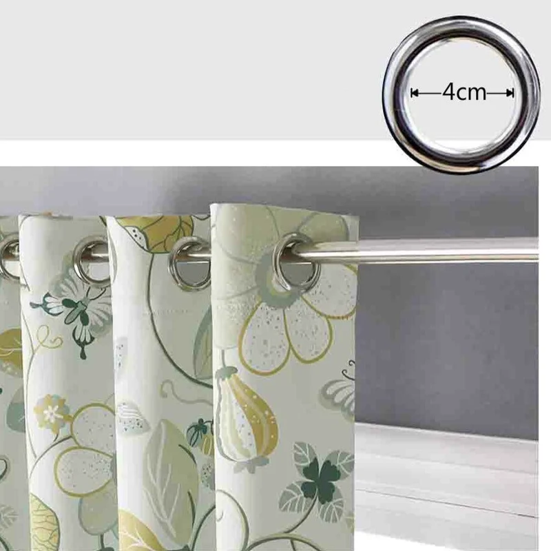 Bunter Vorhang Odda mit Blumenmuster