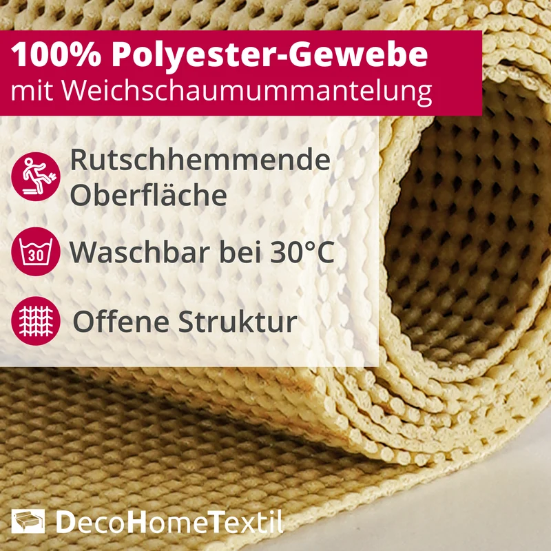 Miami Tischläufer Sunrise Floral mokka beige