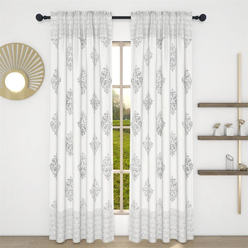 Vorhang Astera mit Ornament Muster