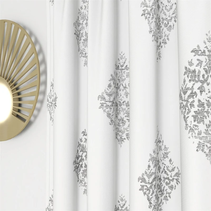 Vorhang Astera mit Ornament Muster