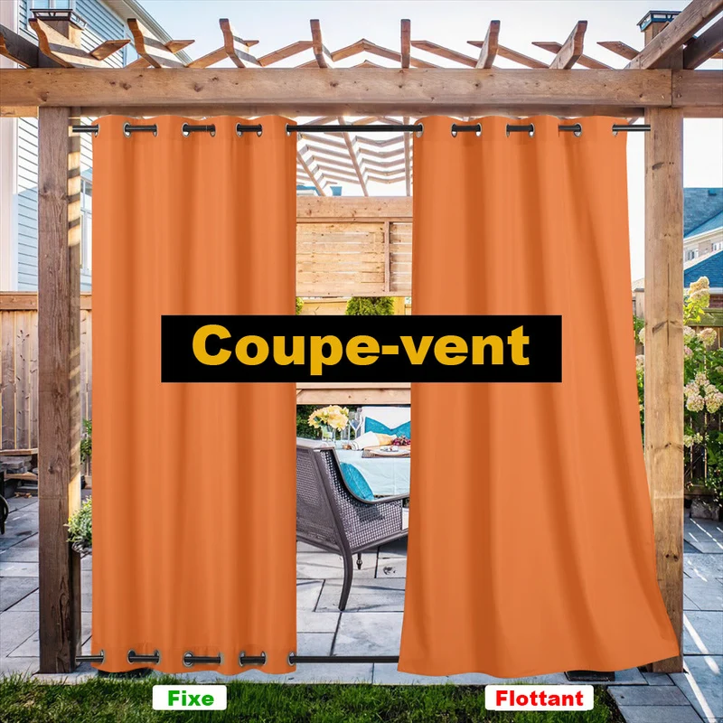 Pavillon-Vorhang Sungei wetterfest mit Ösen