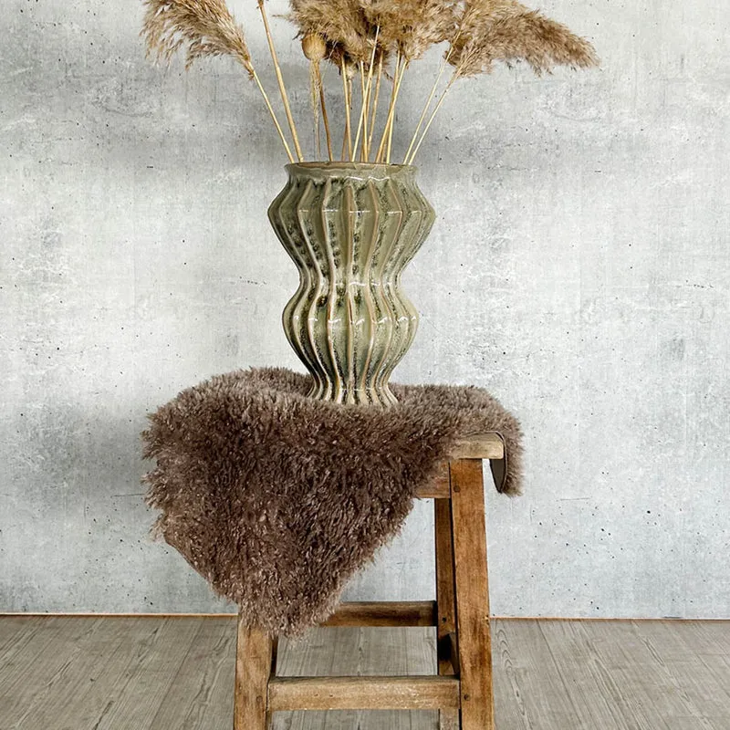 APELT Missouri Dekofell fake-fur Wuschelfell