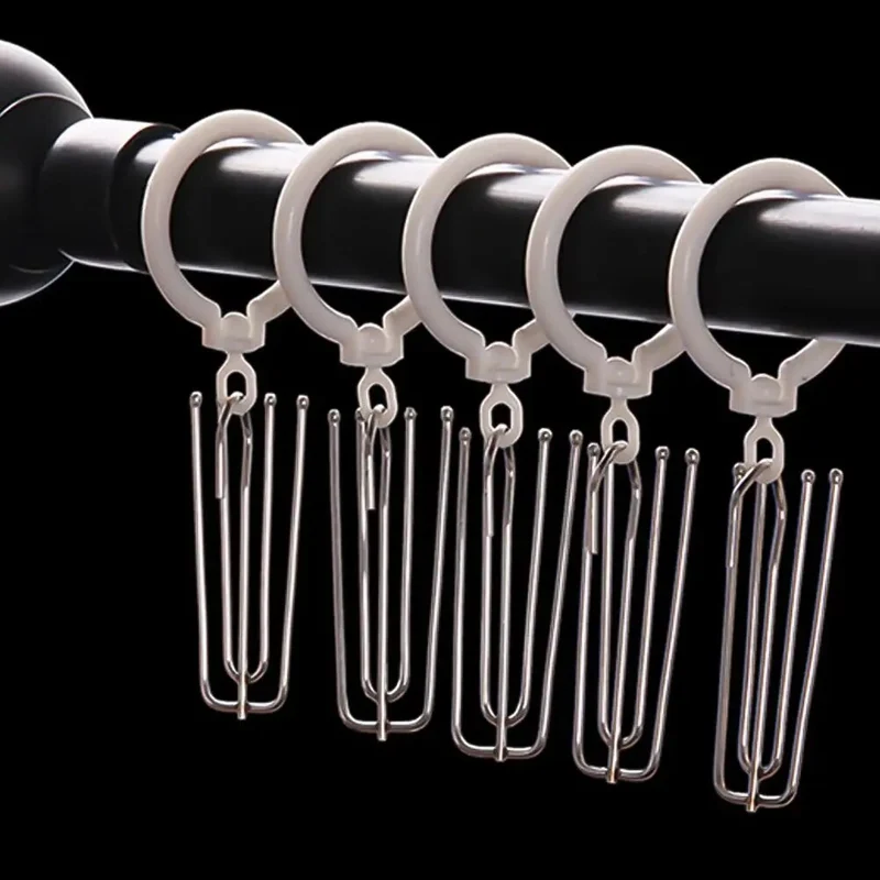 Faltenlegehaken für Gardinen aus Metall