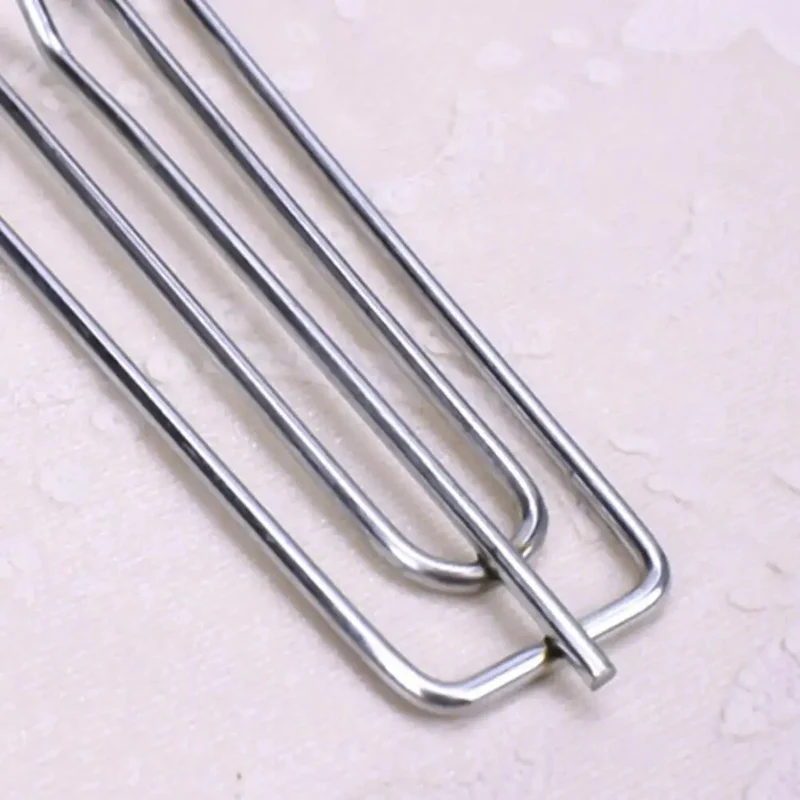 Faltenlegehaken für Gardinen aus Metall