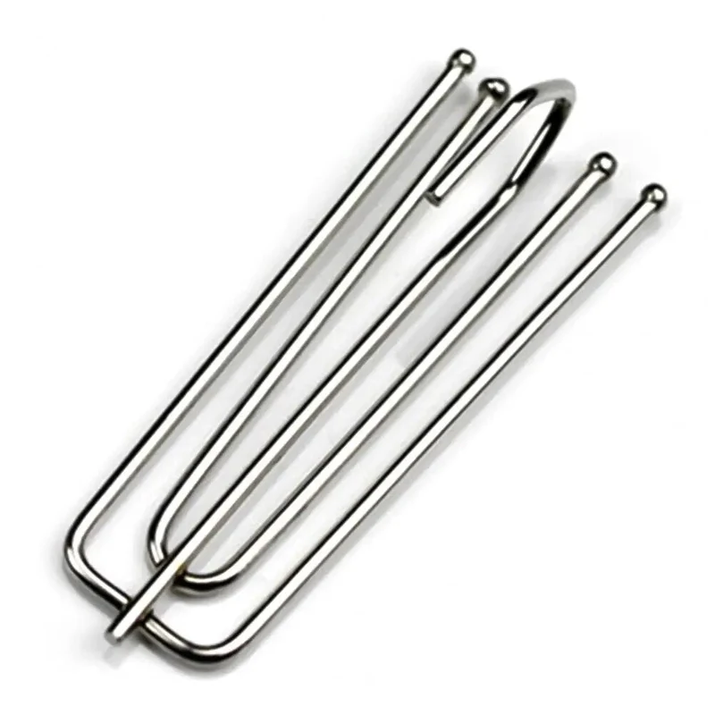 Faltenlegehaken für Gardinen aus Metall