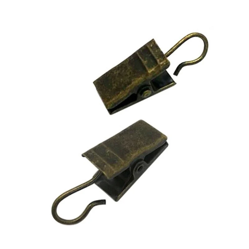 Gardinenhaken mit Klammern zum Klemmen