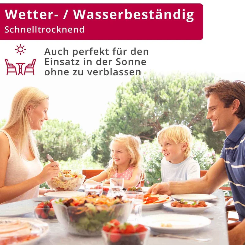 Kringel Ornamente Tischdecke Grau oval