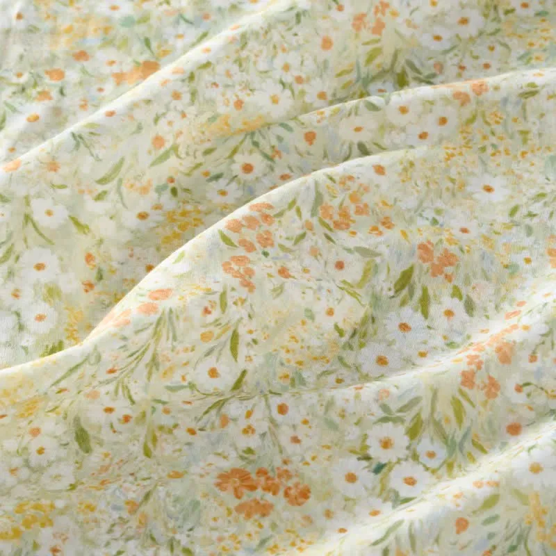 Loungewear-Set mit zartem Blumenmuster und Trägern