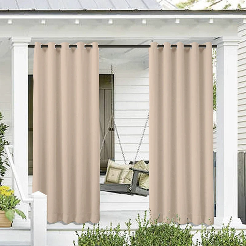 Sonnenschutz Outdoor-Vorhang Parasol mit Ösen