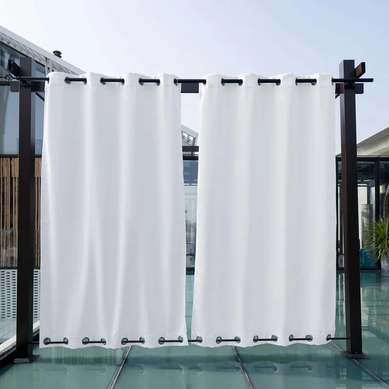 Outdoor Vorhang wasserdicht mit Ösen
