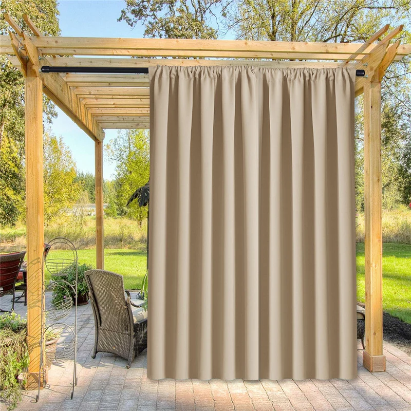 Outdoor Vorhang für Balkon und Terrasse
