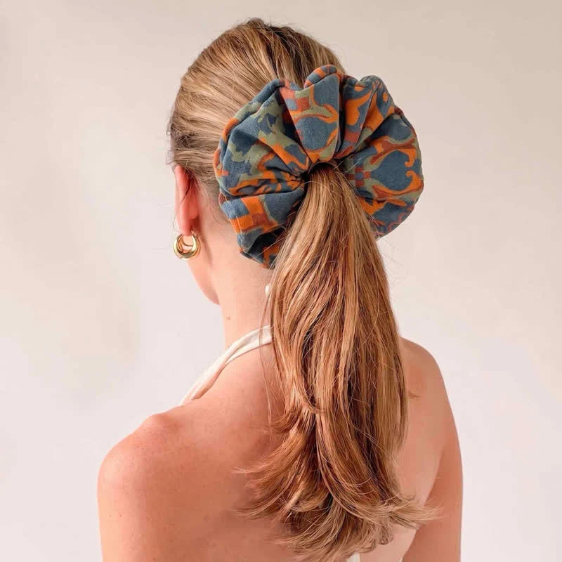 Boho-Blumen-Haargummis, 3er-Set