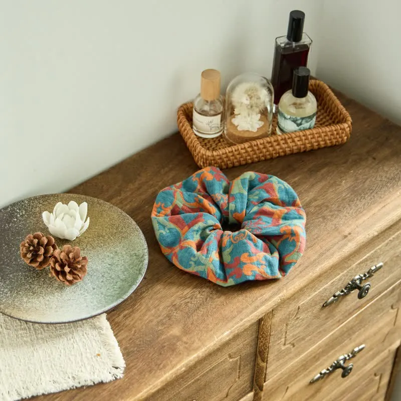 Boho-Blumen-Haargummis, 3er-Set