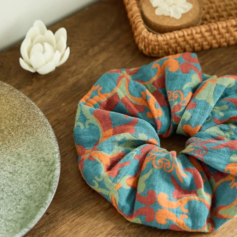 Boho-Blumen-Haargummis, 3er-Set