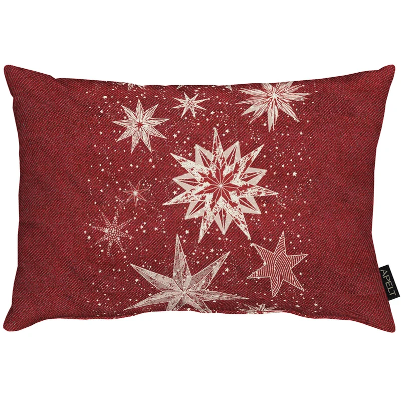 APELT 5843 Kissen weihnachtliche Sternen