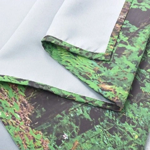 Outdoor Vorhang mit Wald Motiv Druck