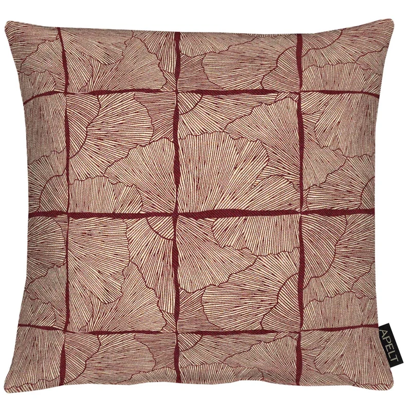 APELT 6300 Kissen Lurex Jacquardgewebe Ginkgo