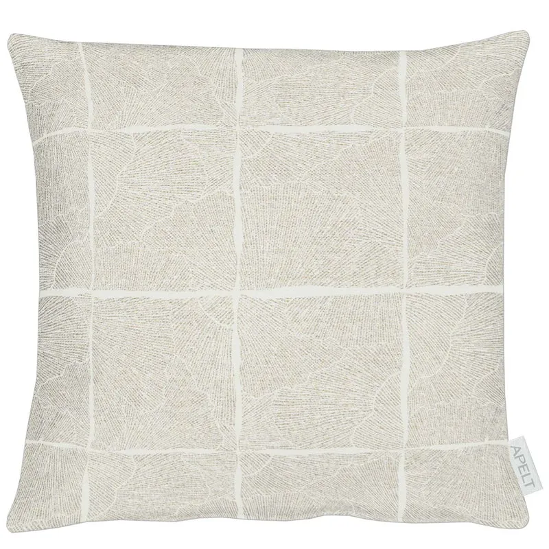 APELT 6300 Kissen Lurex Jacquardgewebe Ginkgo