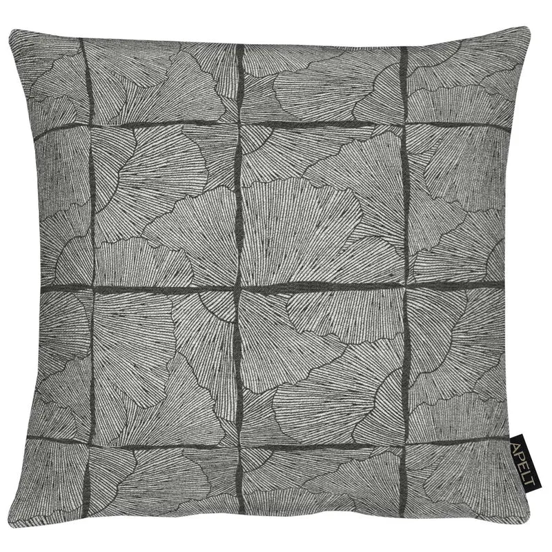 APELT 6300 Kissen Lurex Jacquardgewebe Ginkgo