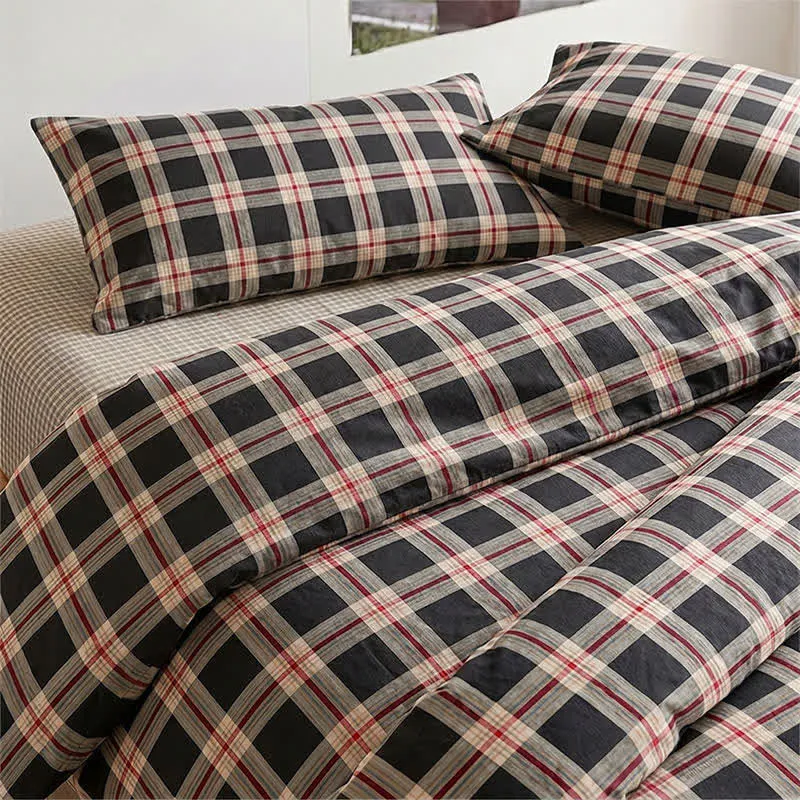 Heritage Plaid Twin XL Schlafsaal-Bettwäsche-Set