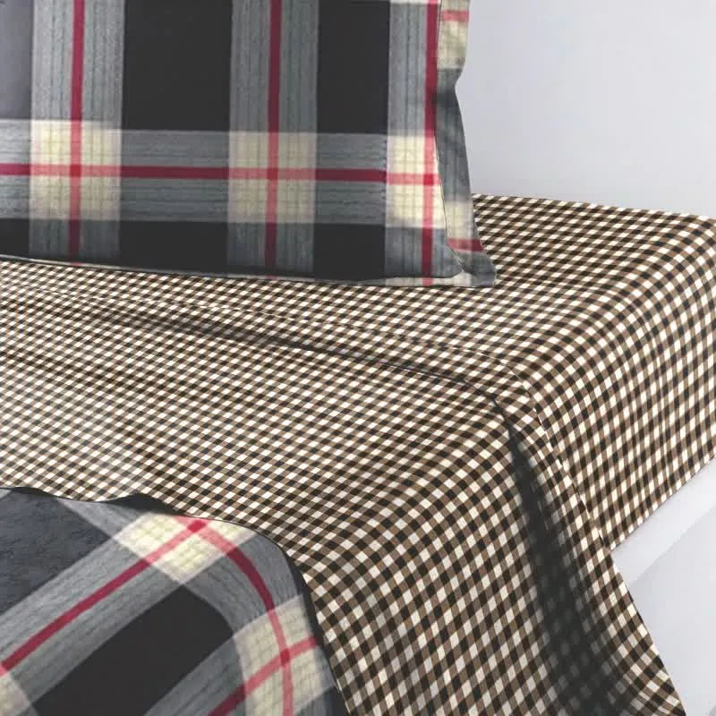 Heritage Plaid Twin XL Schlafsaal-Bettwäsche-Set