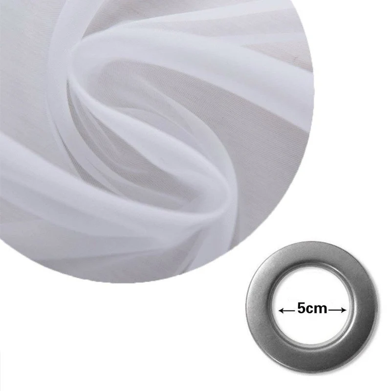 Leichter Outdoor Vorhang transparent mit Ösen