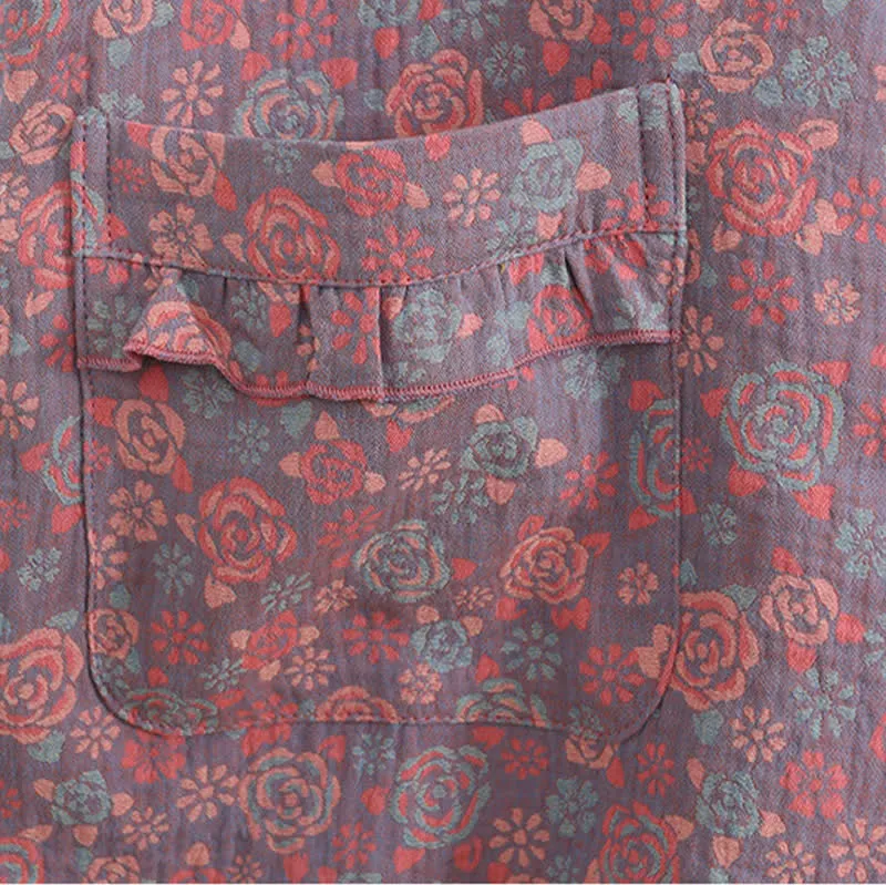 Loungewear-Set in Übergröße mit Rüschenbesatz, kurze Caprihose