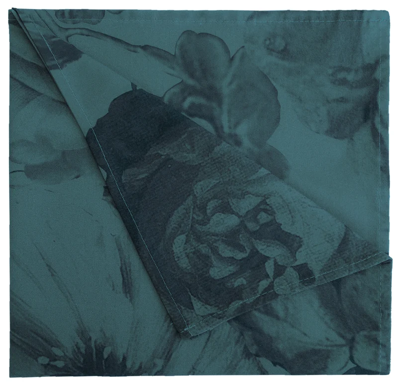 APELT 5255 Serviette Blüten Damast Uni Rosenallover