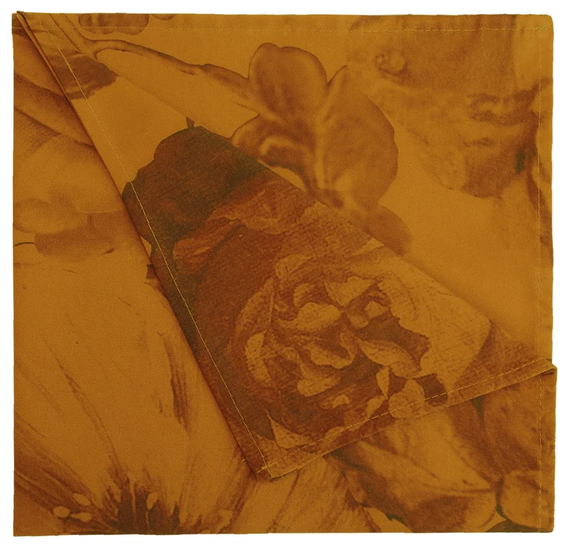 APELT 5255 Serviette Blüten Damast Uni Rosenallover